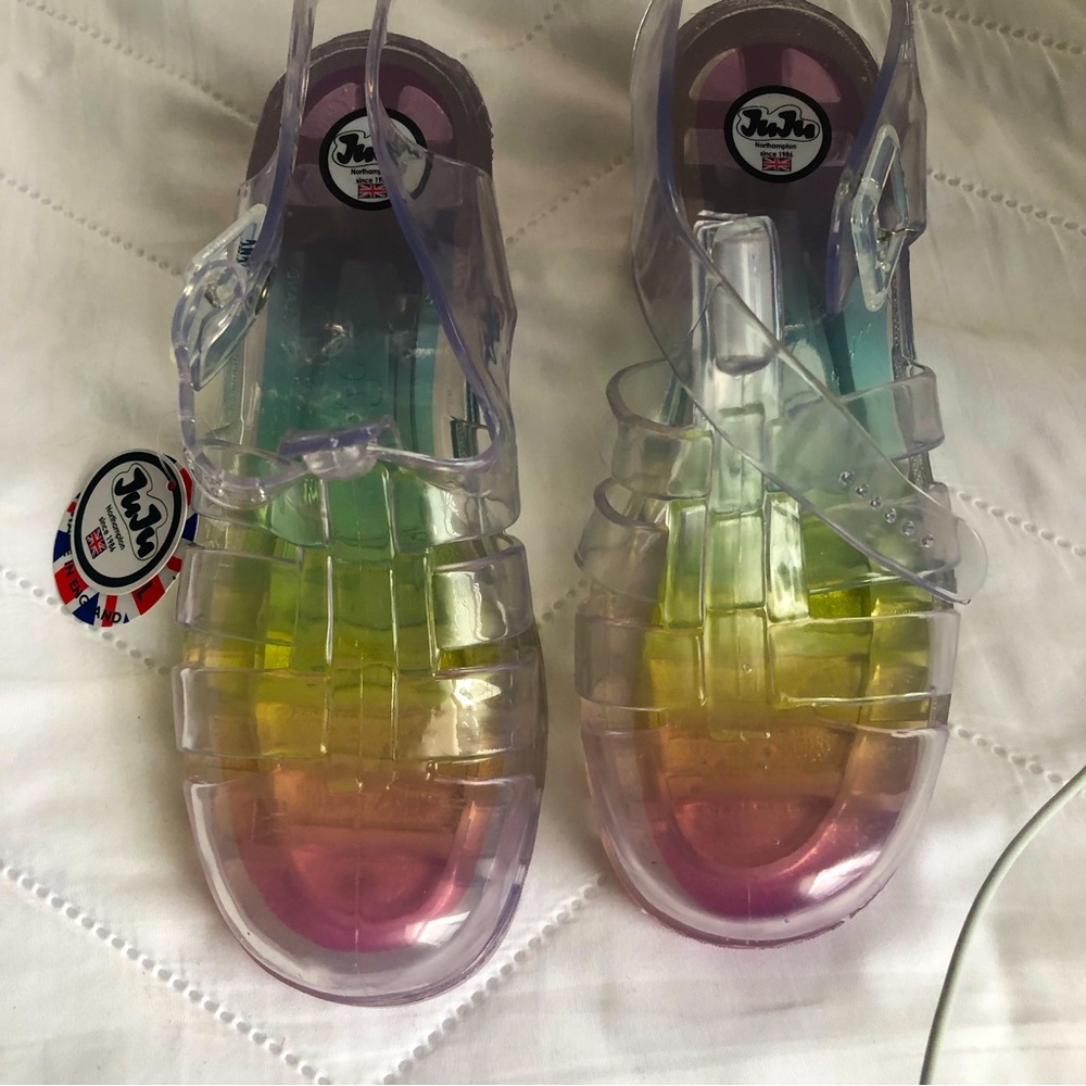 Heeled rainbow Jelly’s - ***New***